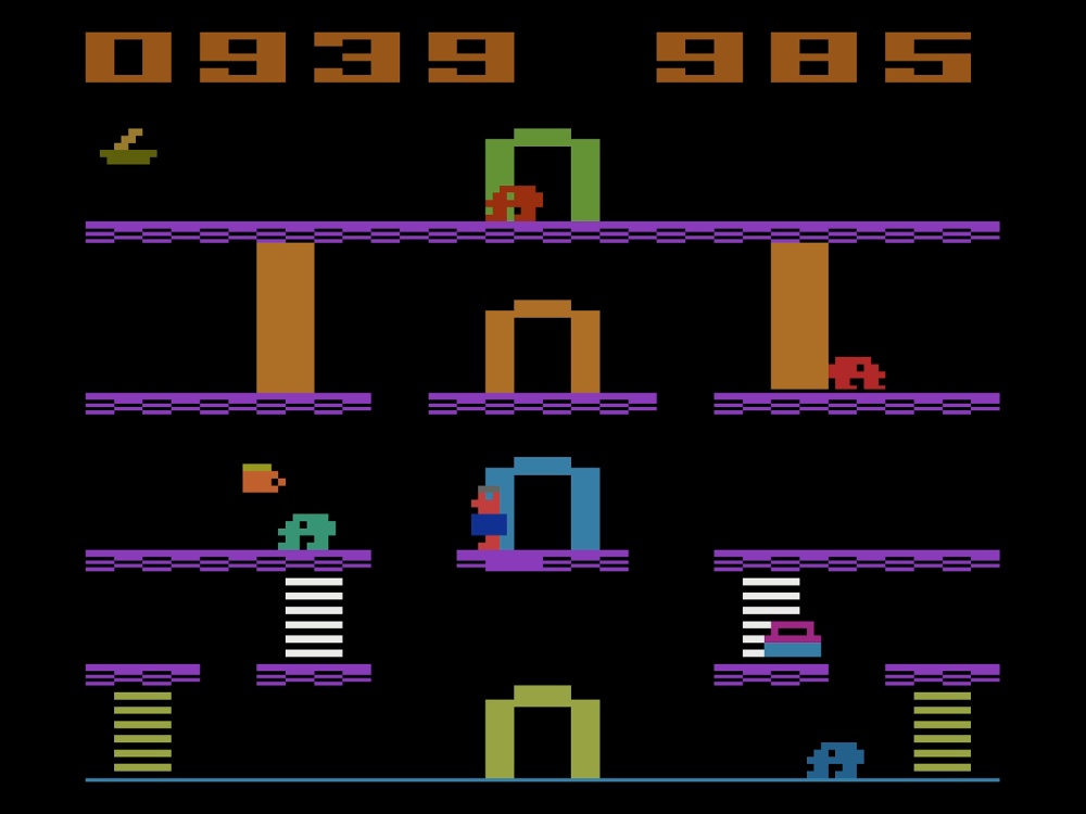 Gameplay of Miner 2049er for Atari 2600
